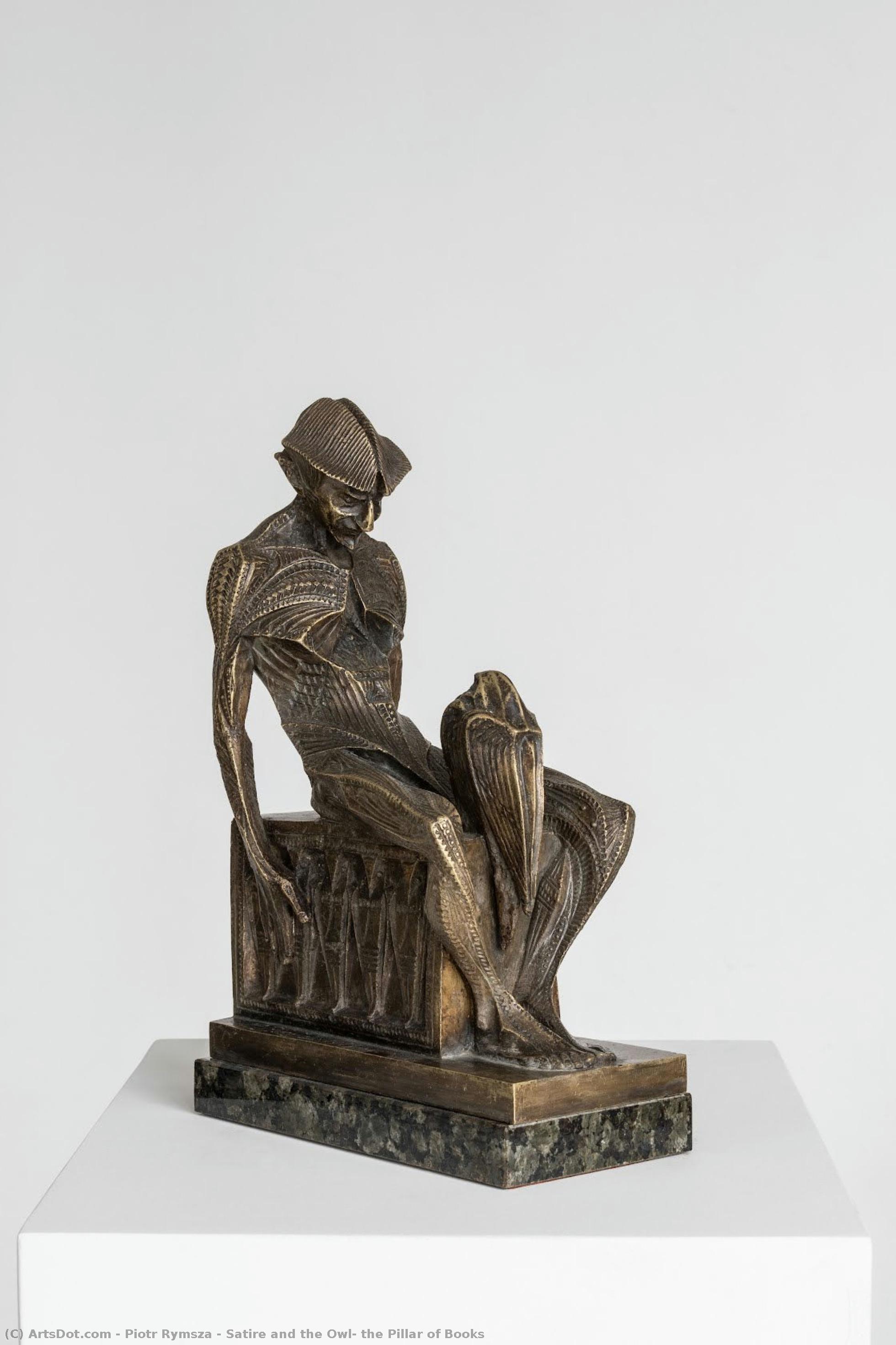 Satire And The Owl, The Pillar Of Books — Piotr Rymsza