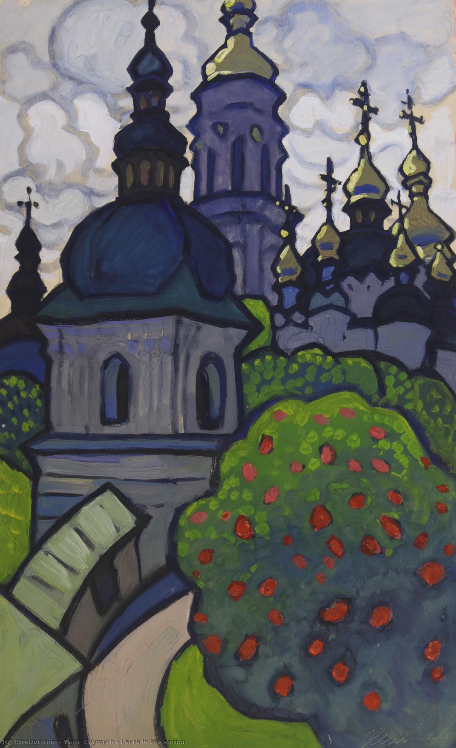 Lavra In The Spring — Yuri Khymych