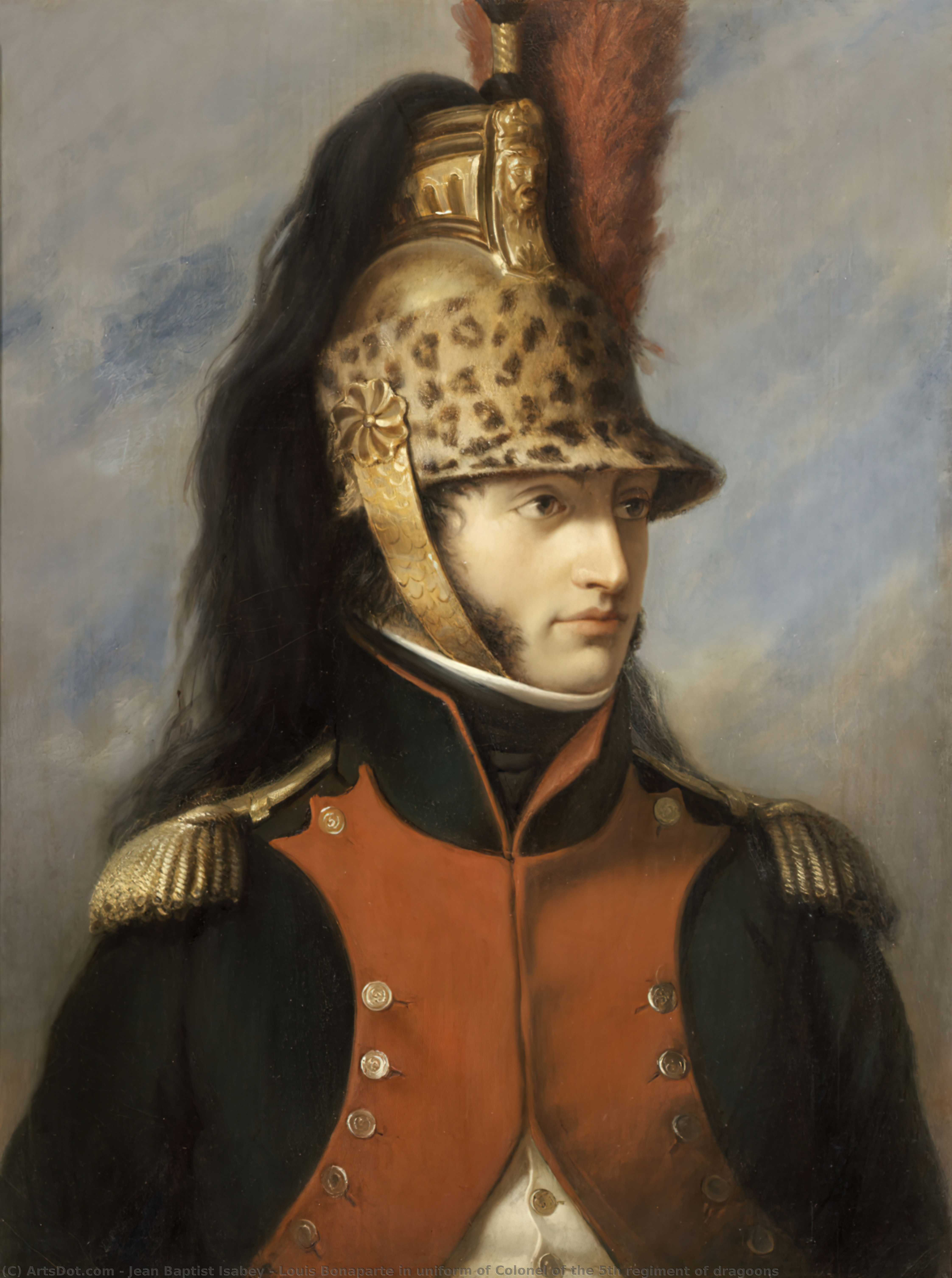 Louis Bonaparte In Uniform Of Colonel Of The 5th Regiment Of Dragoons — Jean-baptiste Isabey