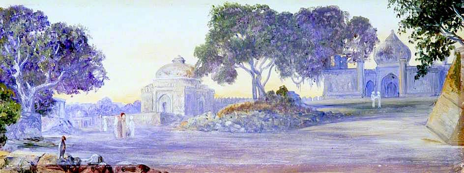 Mussulman Tombs In The Plain Of Old Delhi — Marianne North