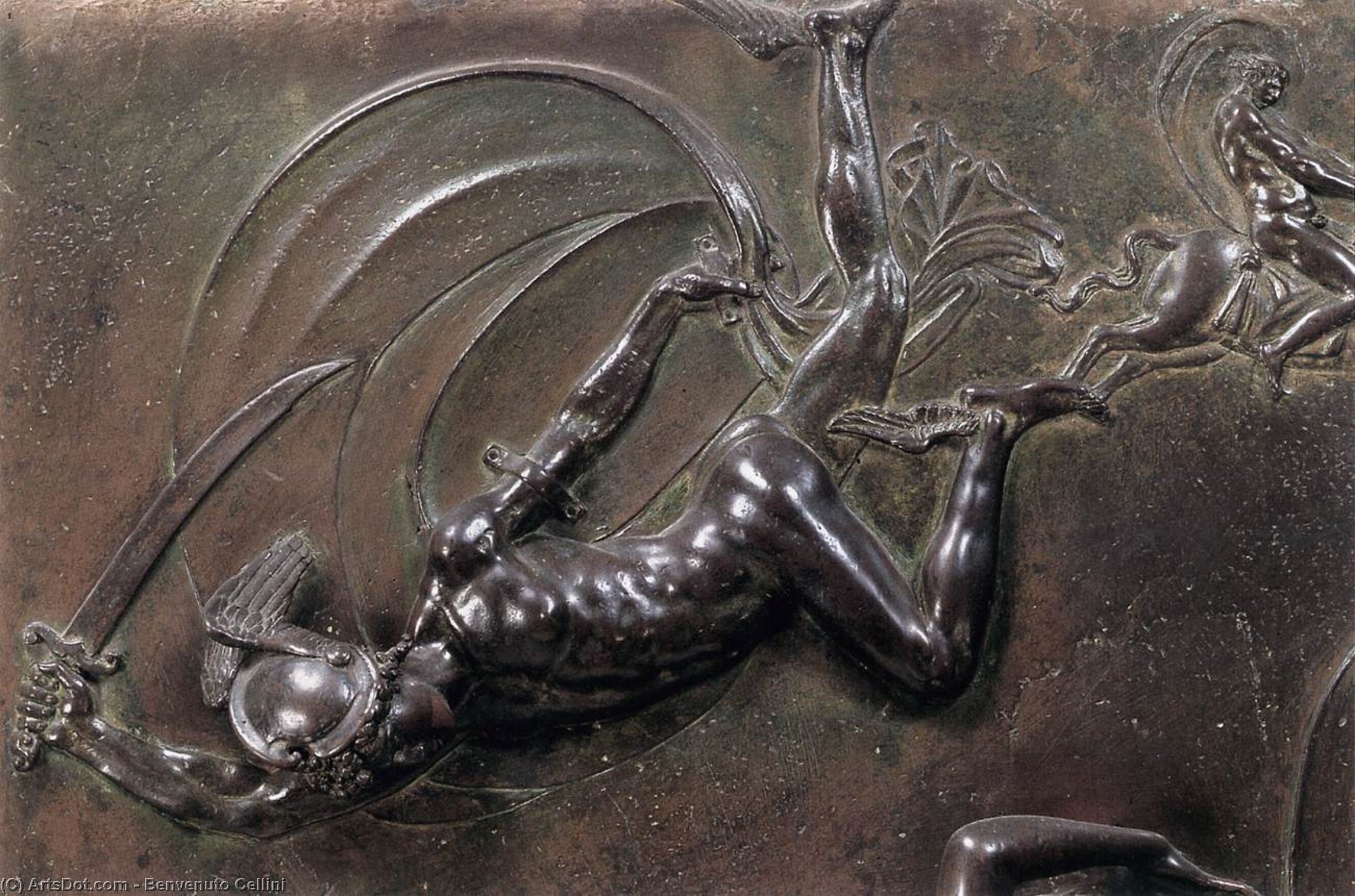 The Rescue Of Andromeda (detail) — Беневеното Челини