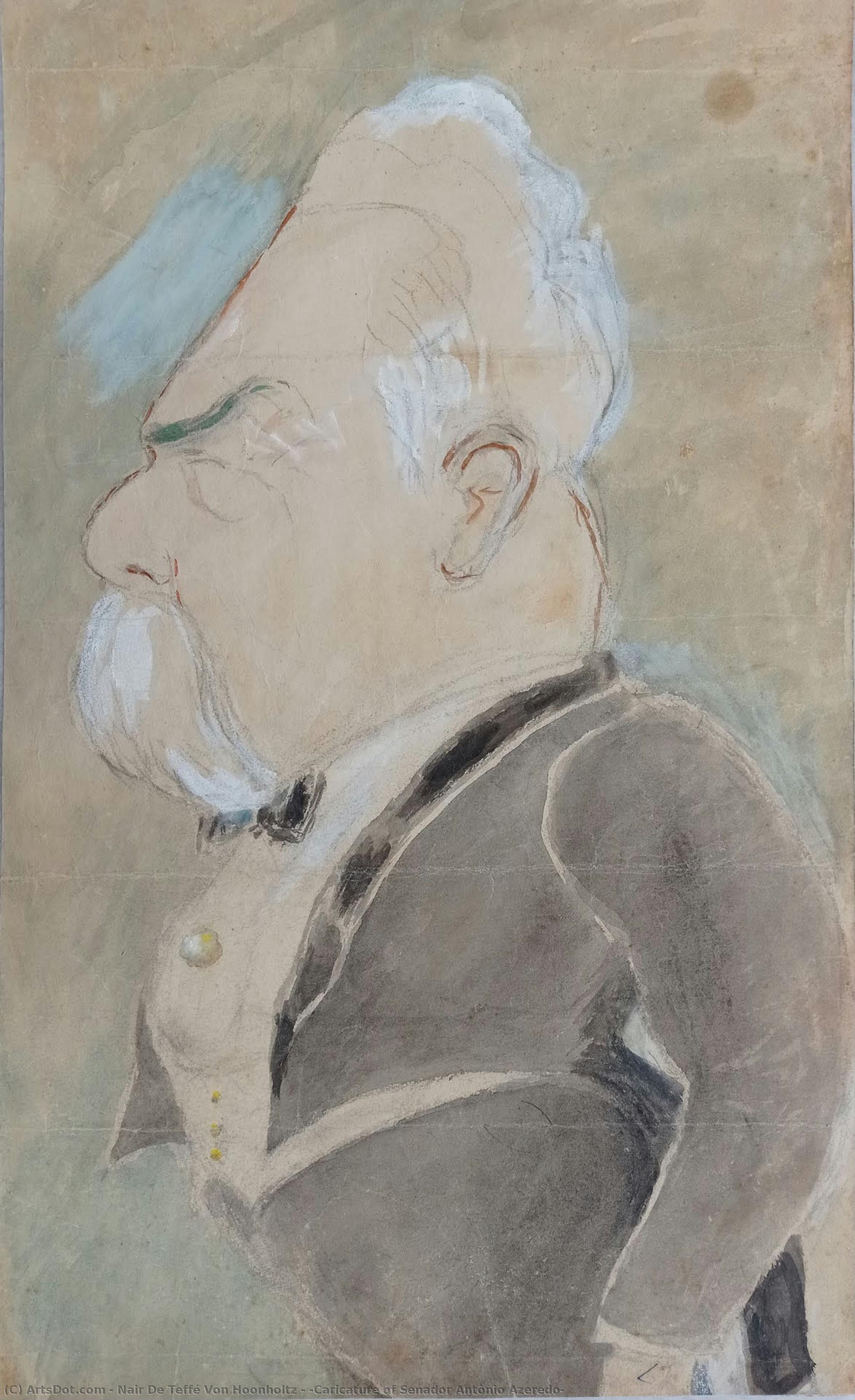 [caricature Of Senador Antônio Azeredo] — Nair De Teffé Von Hoonholtz