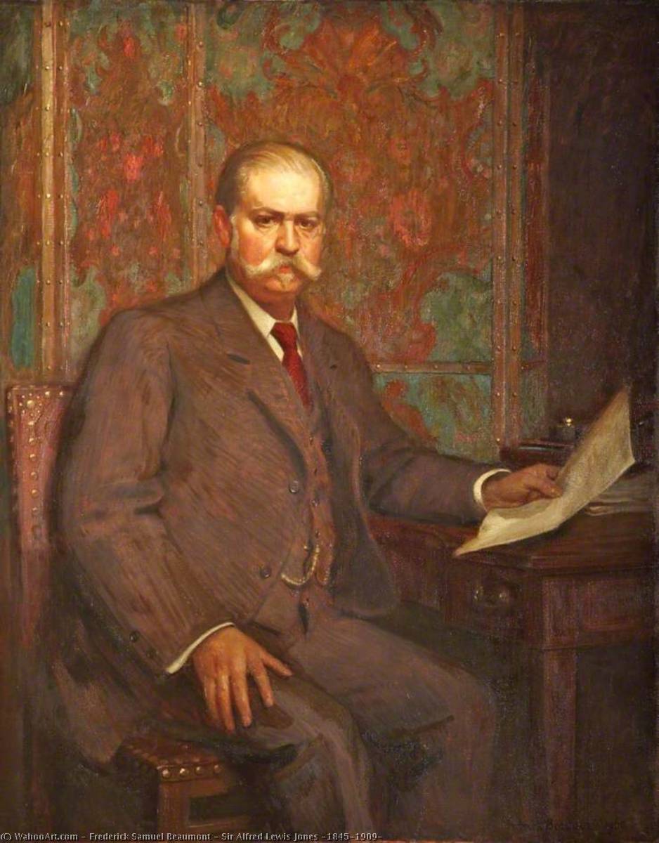 Sir Alfred Lewis Jones (1845–1909) — Frederick Samuel Beaumont