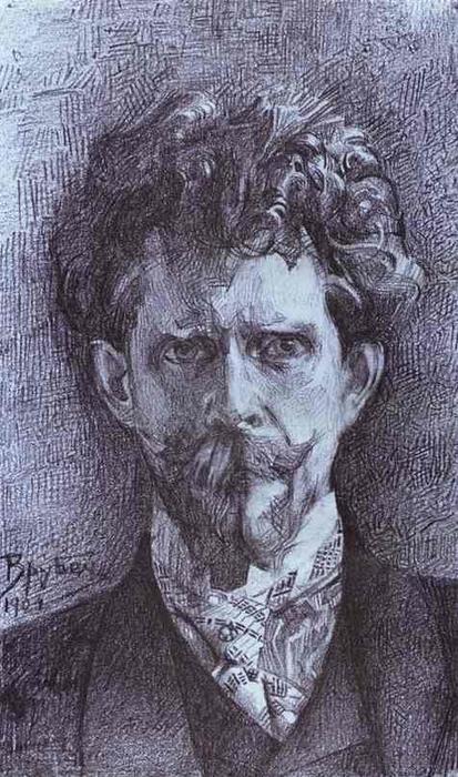 Portrait Of Psychiatrist Fiodor Usoltsev, The Artist's Doctor — Mikhail Vrubel