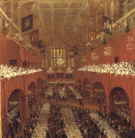 The Allied Sovereigns Banquet At Guildhall — Thomas And William Daniell