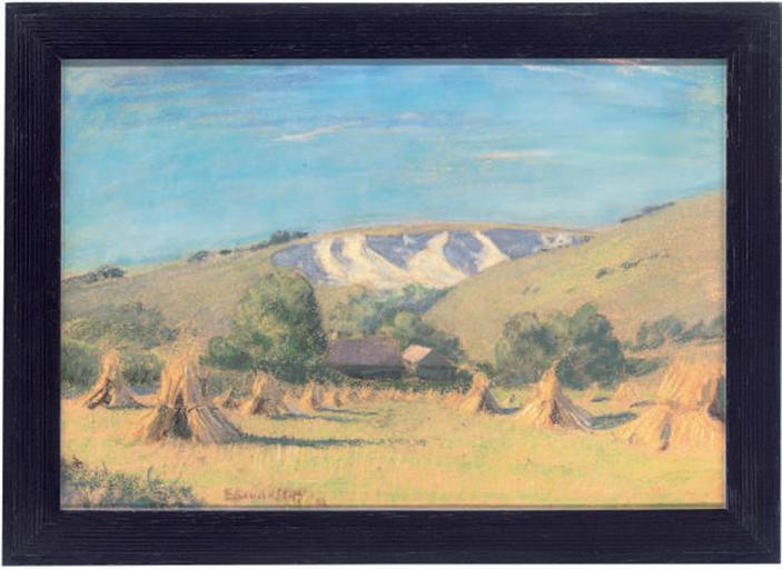 Chalk Pit Near Amberley — Edward William Stott