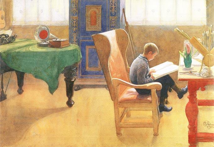 Corner Study — Carl Larsson