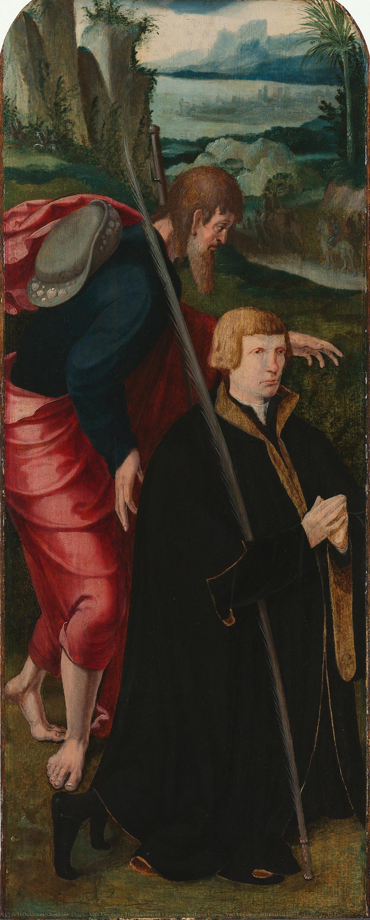 The Raising Of Lazarus, Aertgen Claesz Van Leyden (attributed To), C. 1530 - C. 1535 — Aertgen Claesz Van Leyden