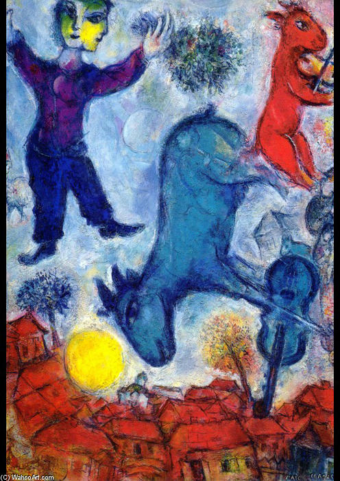 Cows Over Vitebsk — Марк Шагал