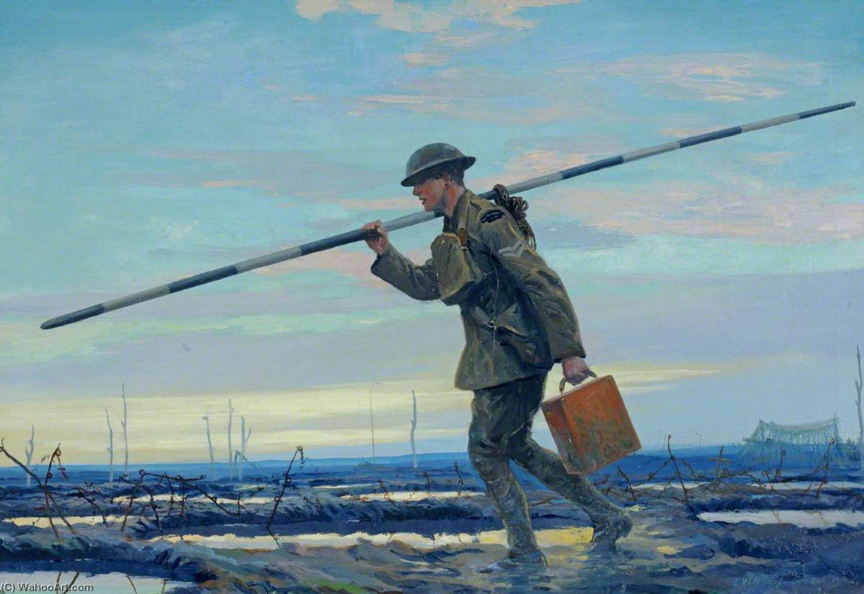 The Visiting Corporal — Émile Antoine Verpilleux