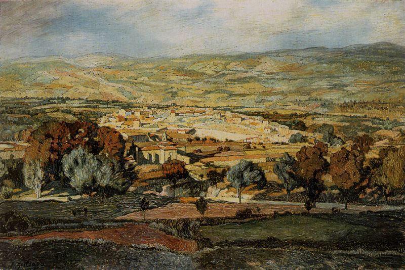 Landscape Of Alhama — Ignacio Zuloaga Y Zabala