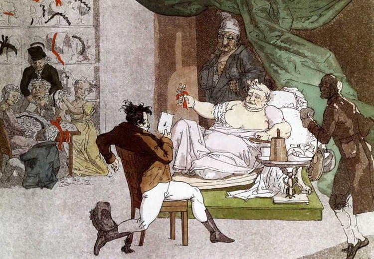 French Activities In The Store — Alexei Venetsianov