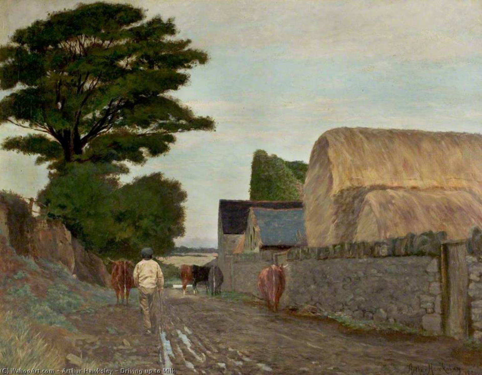 Driving Up To Milk — Arthur Hawksley