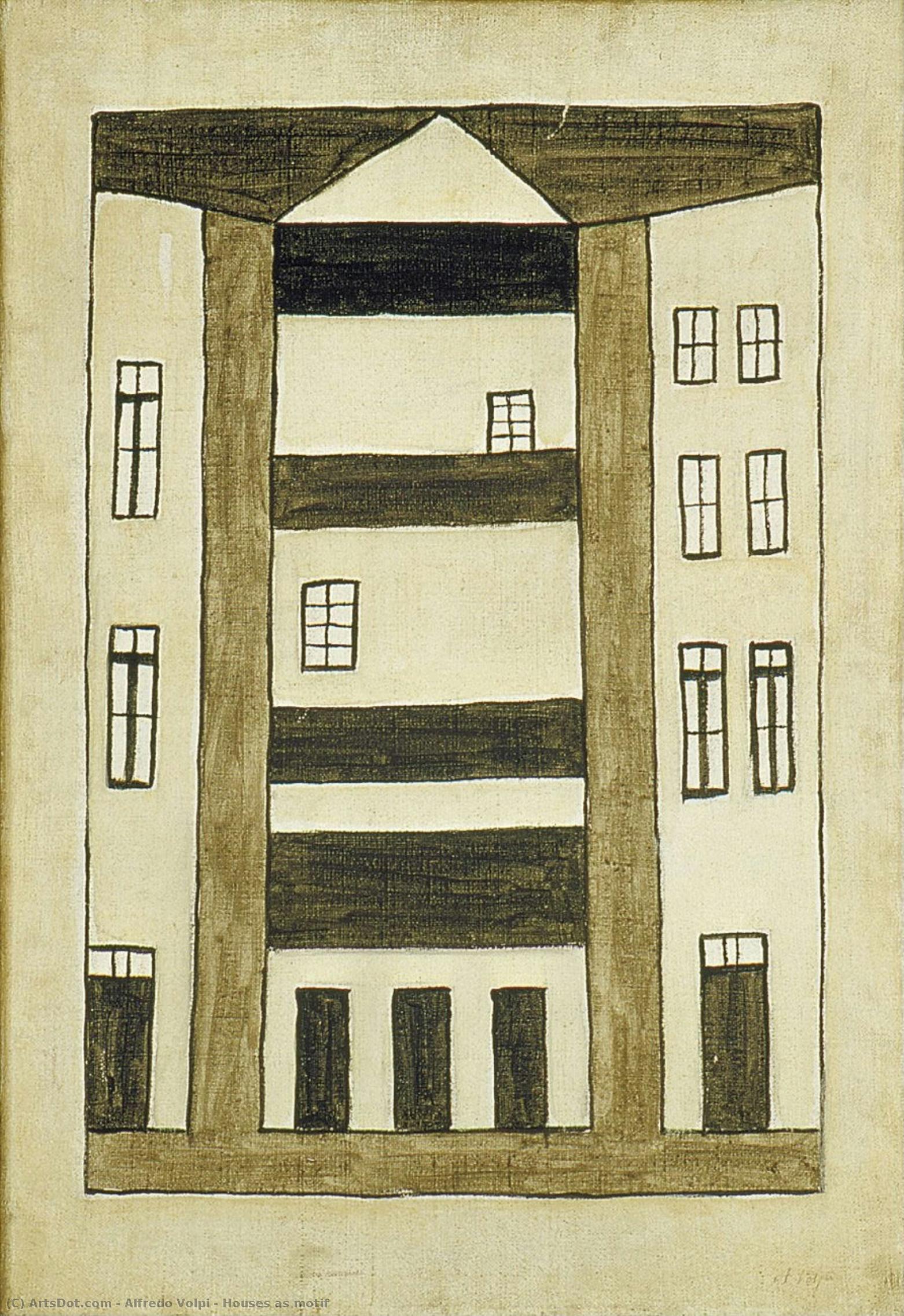 Houses As Motif — Alfredo Volpi