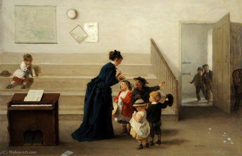 Interior Of A Village School — John Morgan