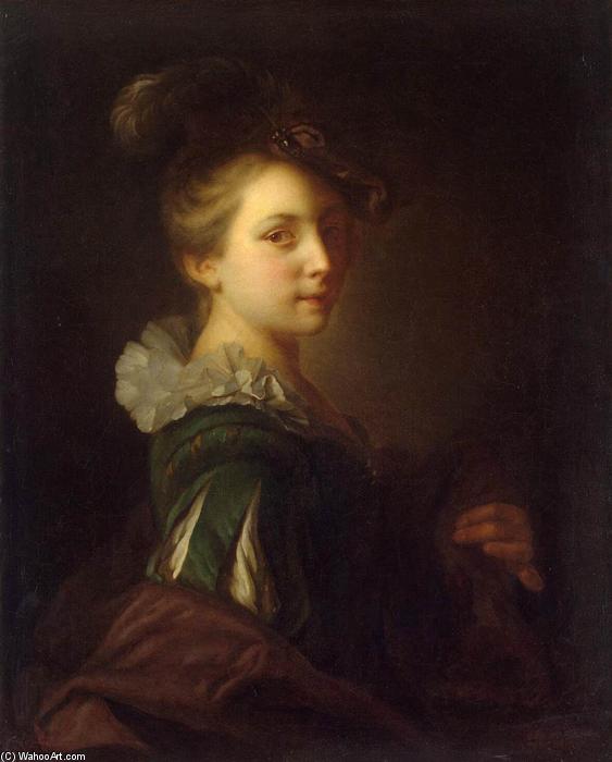 Young Woman In Theatrical Costume — Alexis Grimou