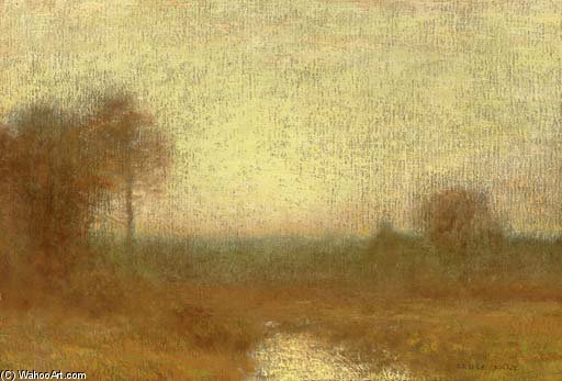 Autumn Sunset — Robert Bruce Crane