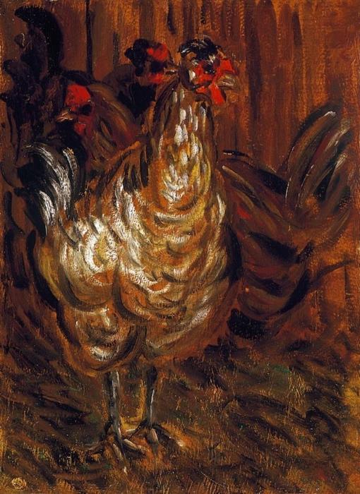 Cock And Hens — Jožef Ripl-ronaј