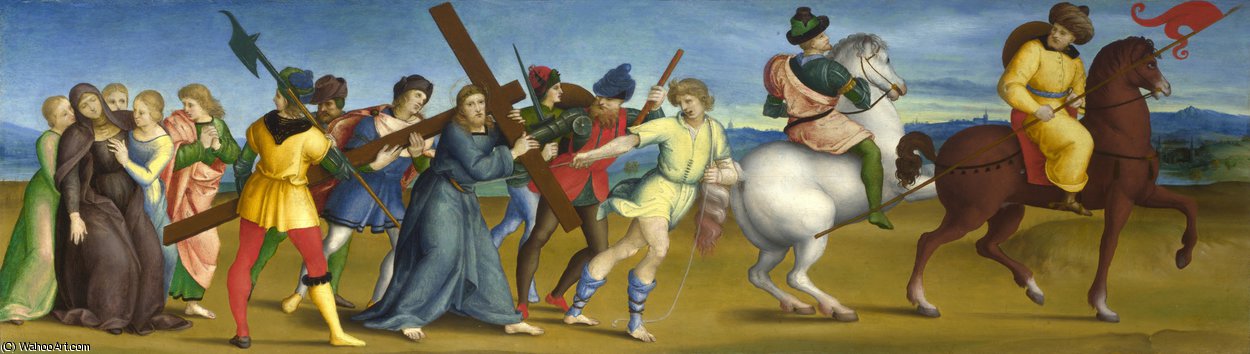 The Procession To Calvary — Рафаэль