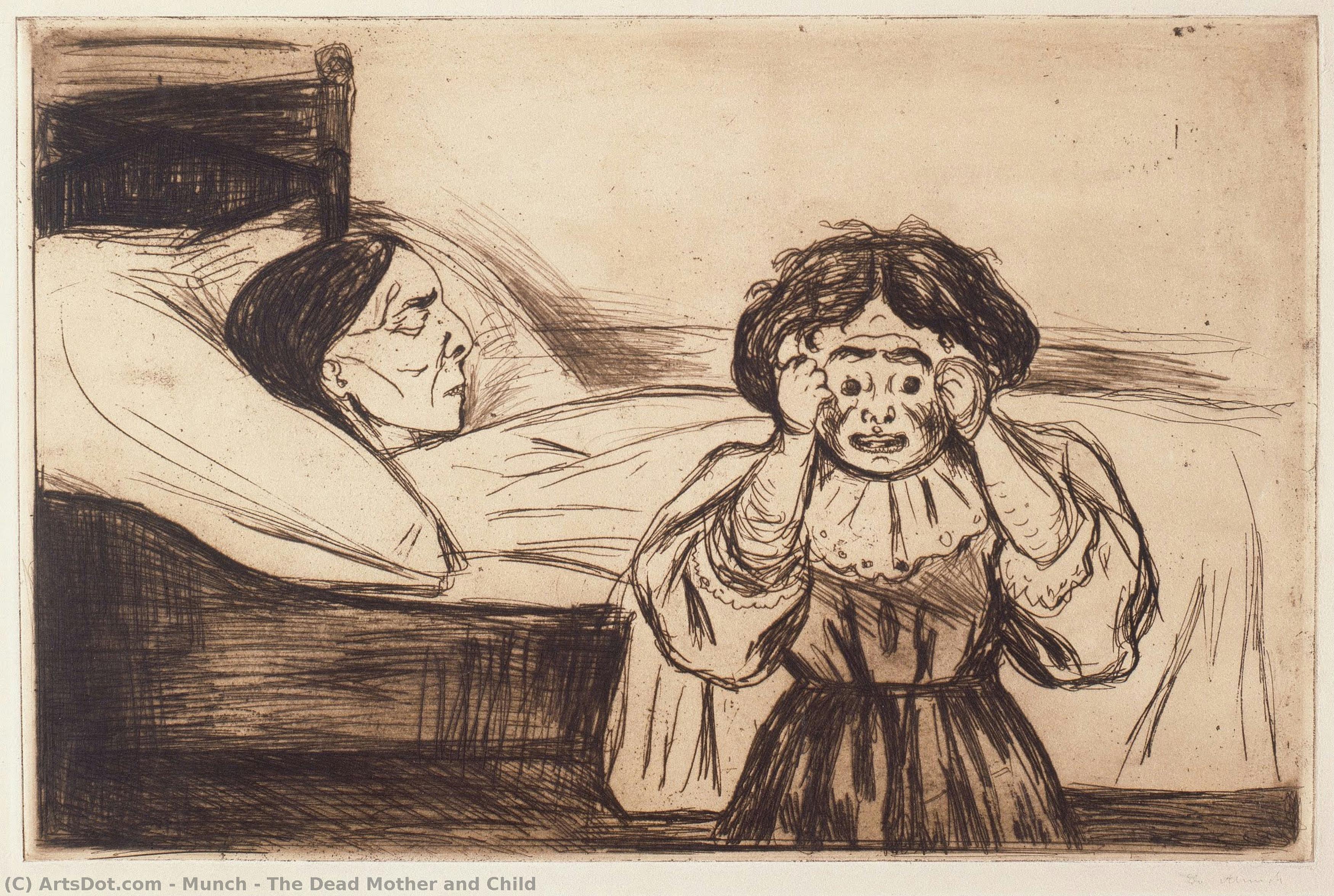 The Dead Mother And Child — Едвард Мунх