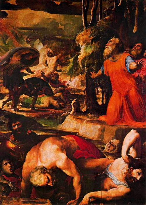 The Punishment Of Heavenly Fire — Domenico Di Pace Beccafumi