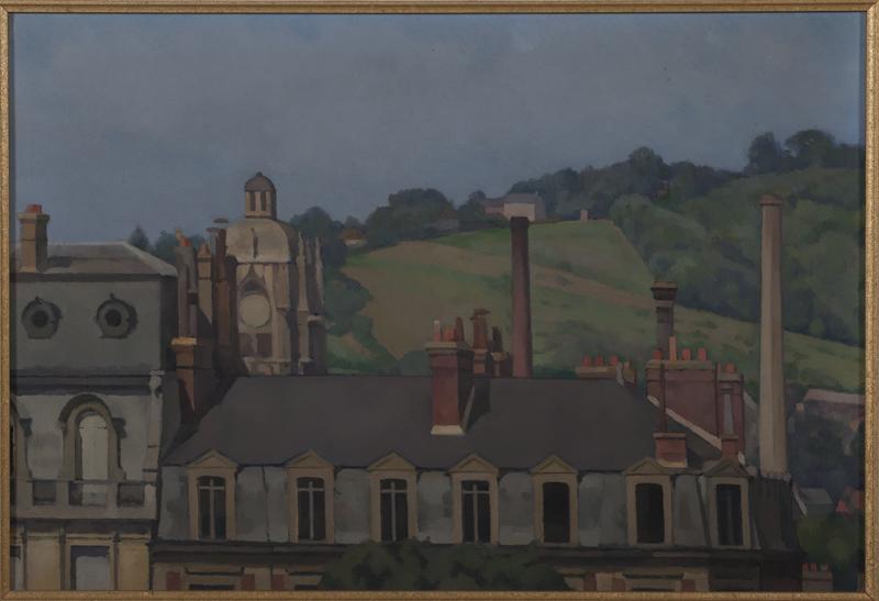 Eglise Saint Jean Et Les Toits — Raymond Dendeville