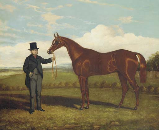 Mr. Ottoway With His Champion Dalgetty Girl — David Of York Dalby