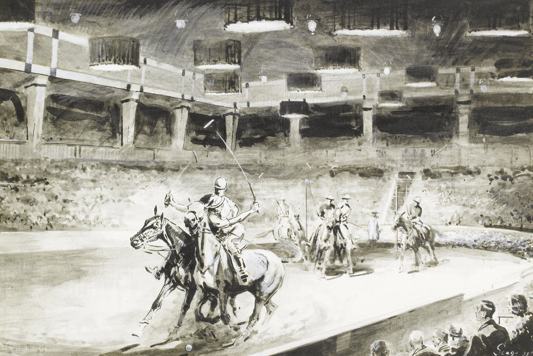 Polo At Olympia, (1935) — Edward Seago