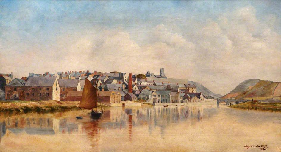 View Of Carmarthen Quay — Benjamin Archibald Lewis