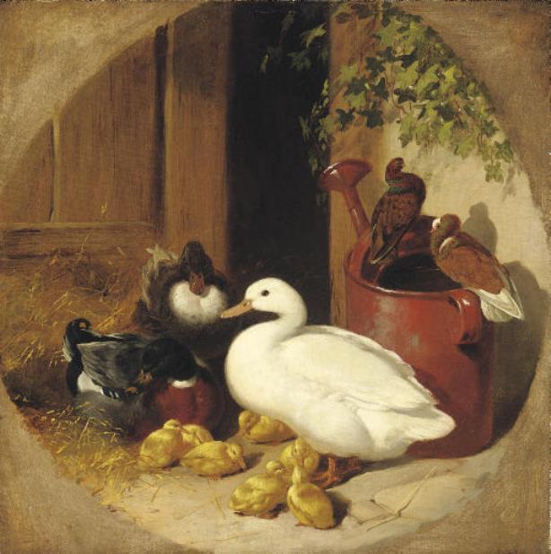 A Quiet Corner Of The Farmyard — John Frederick Herring Senior