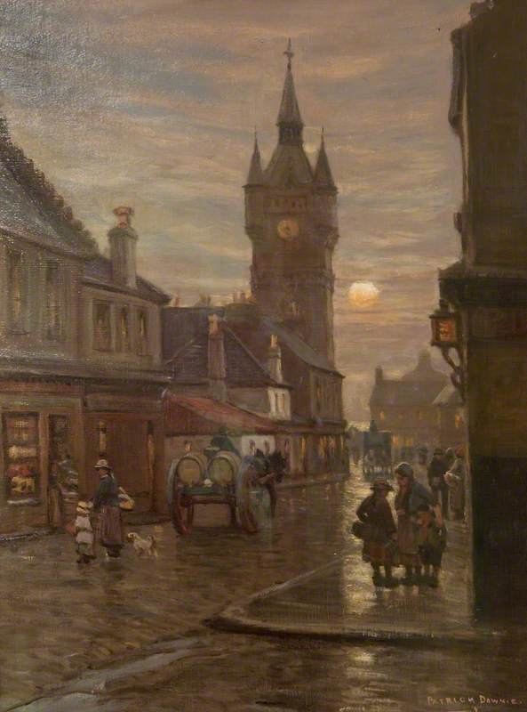 High Street Renfrew, 1888 — Patrick Downie