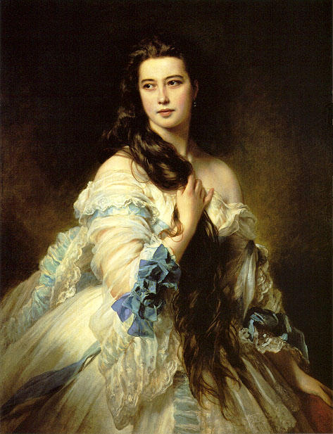 Barbara Dmitrievna Mergassov-rimsky-korsakova — Franz Xavier Winterhalter