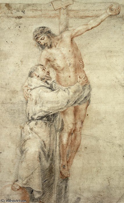 St Francis Rejecting The World And Embracing Christ — Bartolomé Esteban Murillo