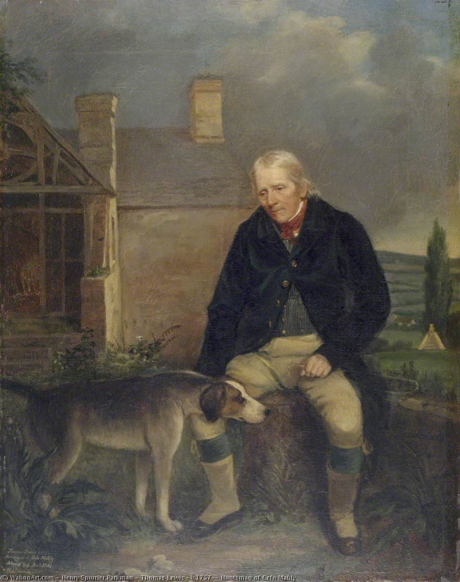 Thomas Lewis (b.1757), Huntsman Of Cefn Mably — Henry Spurrier Parkman