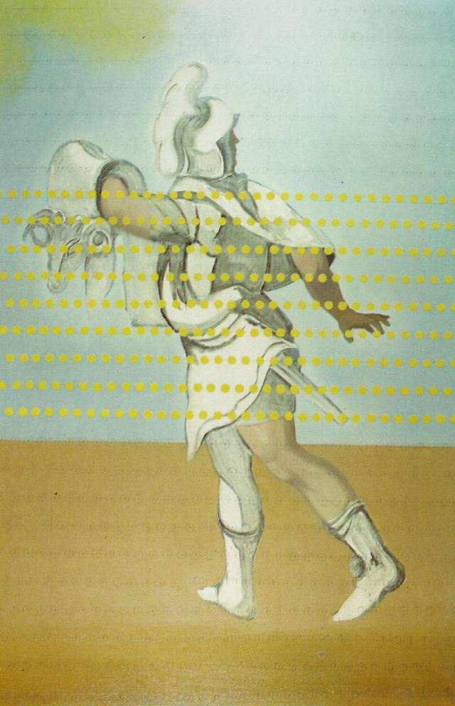 Jason Cargando El León Dorado (incompleto) — Salvador Dalí