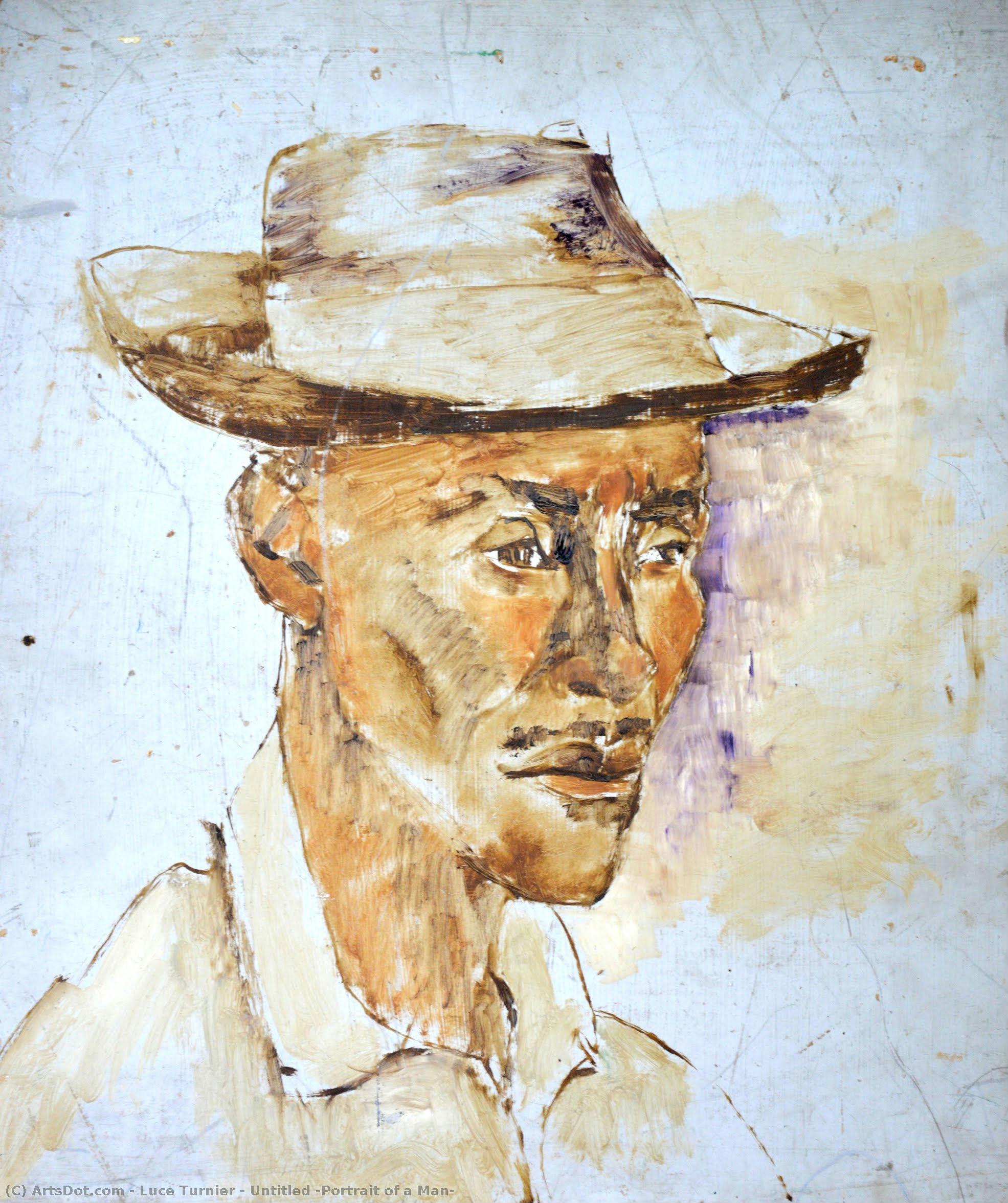 Untitled (portrait Of A Man) — Luce Turnier