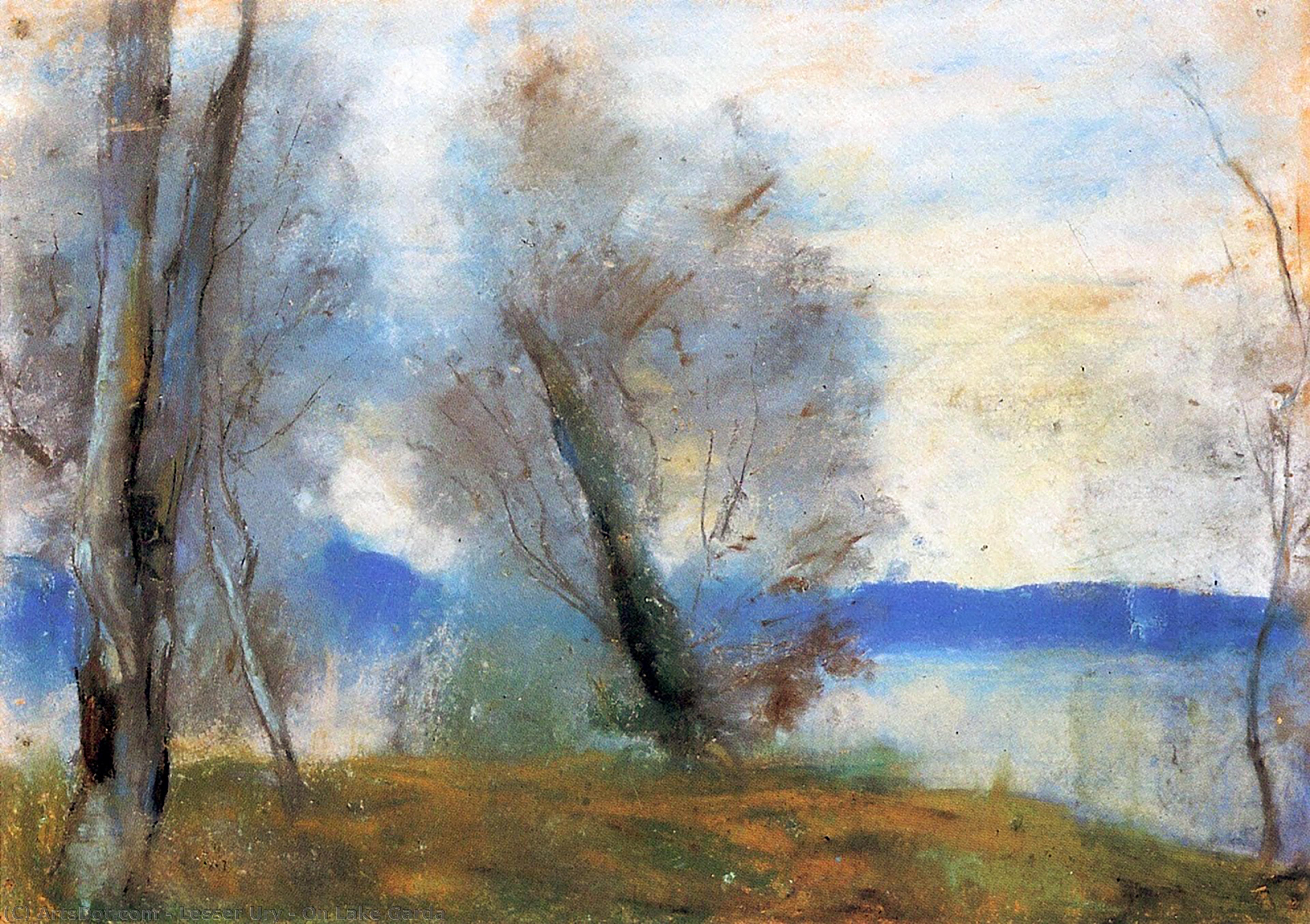 On Lake Garda — Lesser Ury