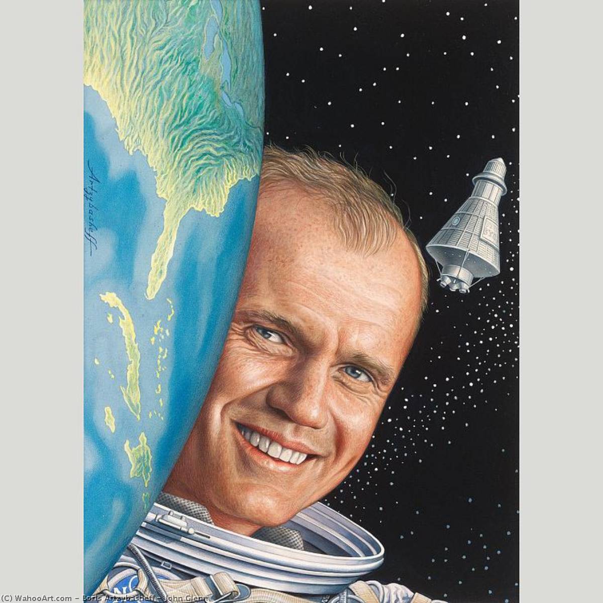 John Glenn — Boris Artzybasheff