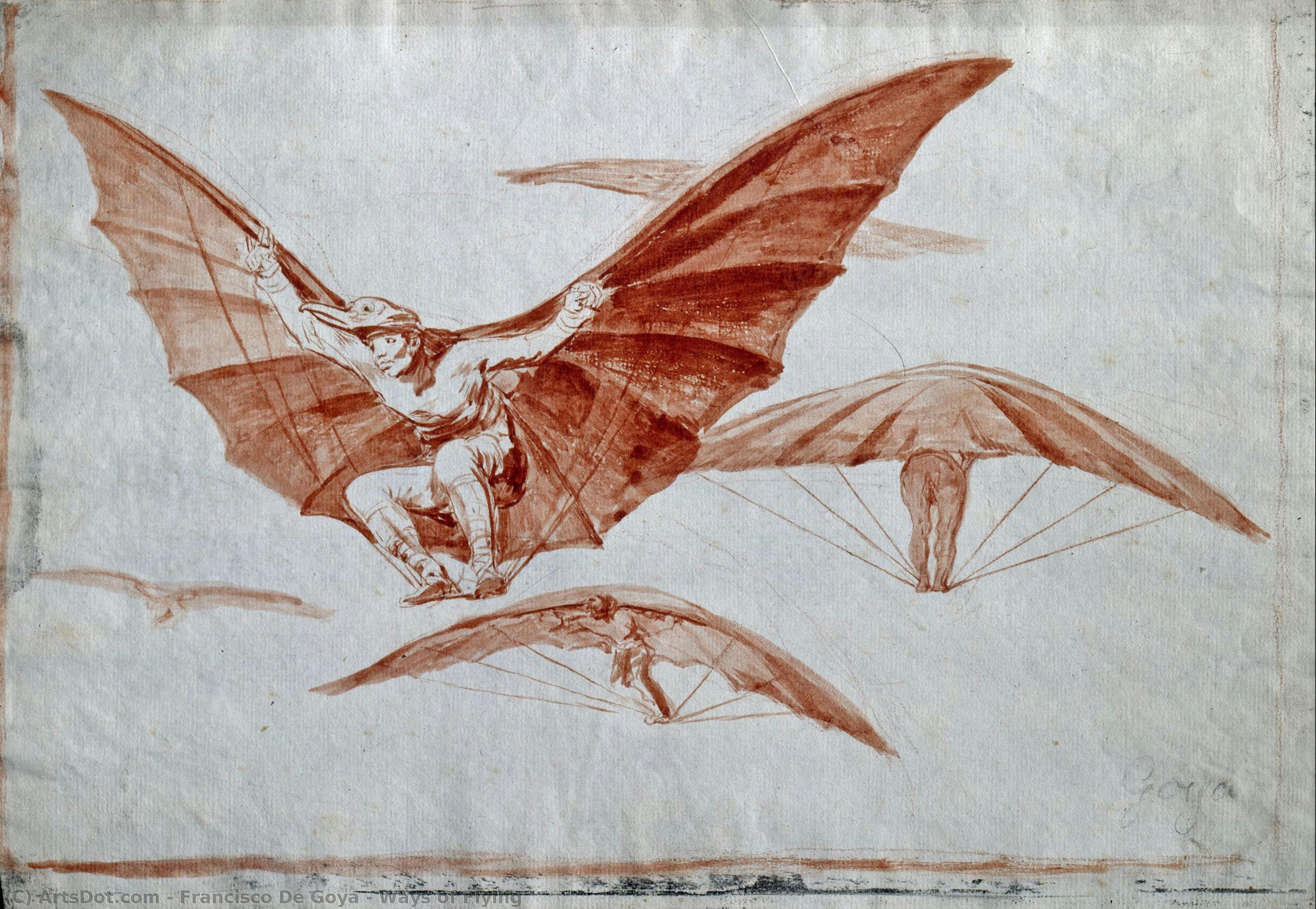 Ways Of Flying — Francisco José De Goya Y Lucientes