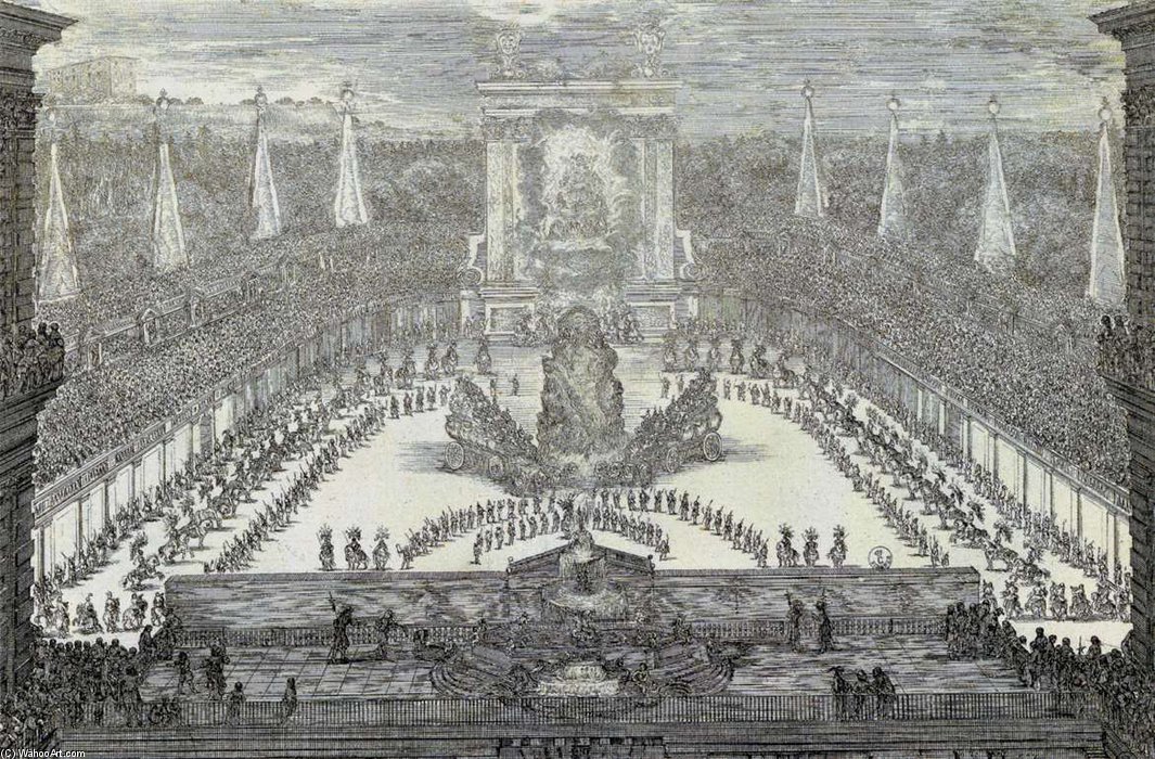Marriage Of Cosimo Iii And Margherita Luisa D'orléans — Stefano Della Bella
