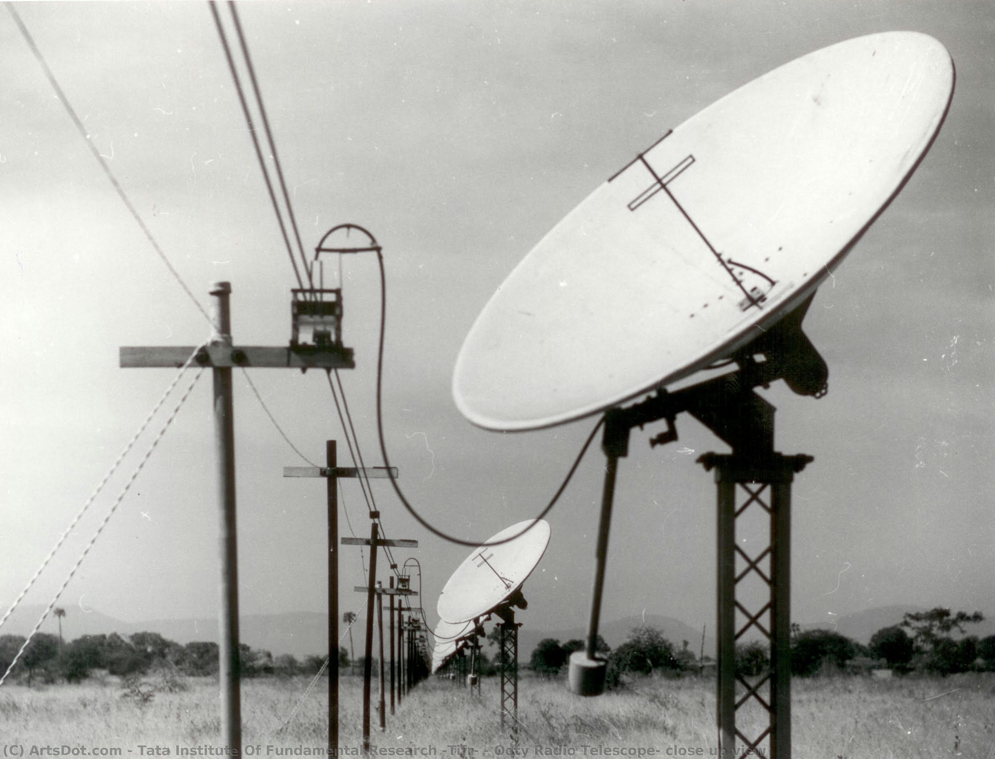 Ooty Radio Telescope, Close Up View — Tata Institute Of Fundamental Research (tifr)