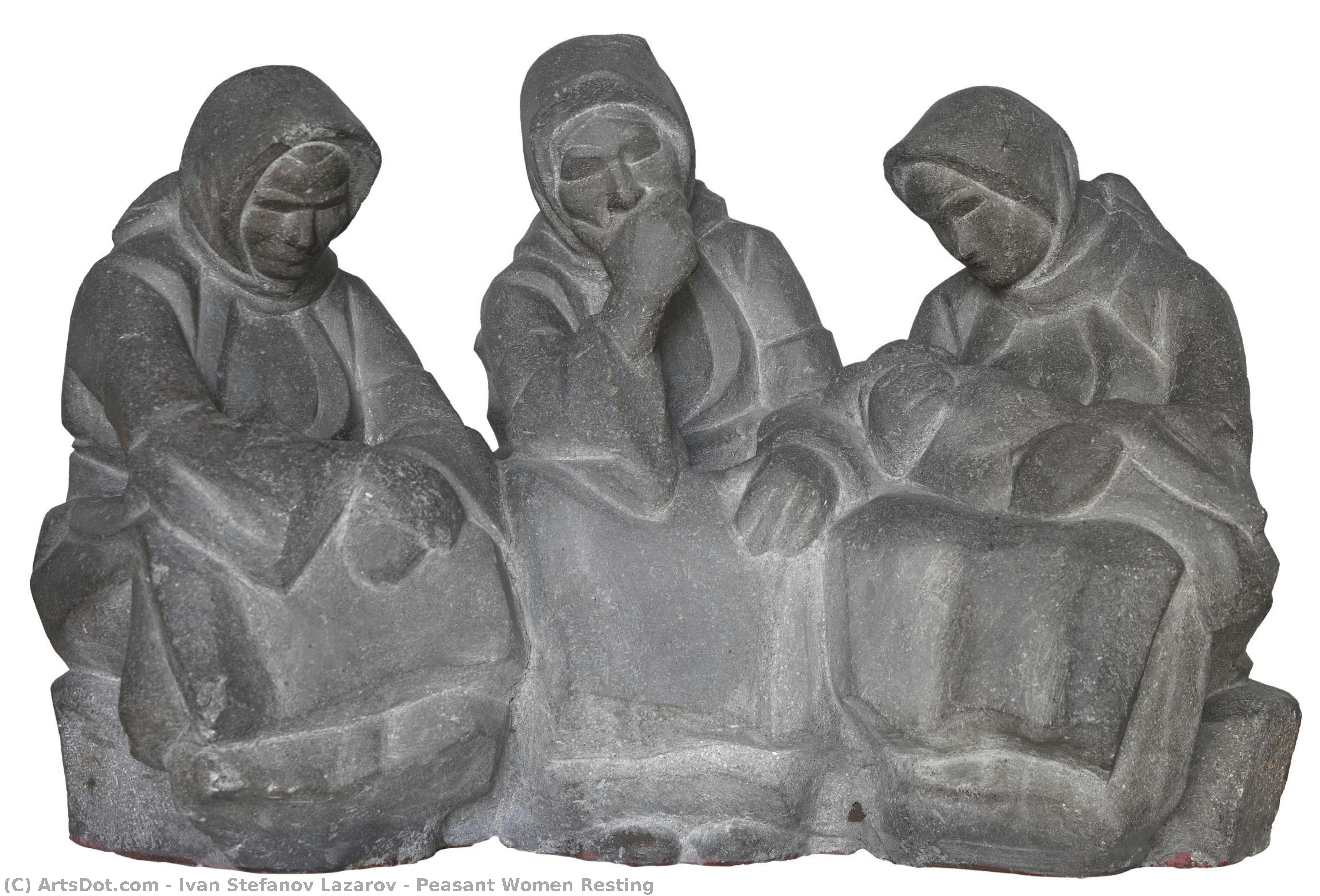 Peasant Women Resting — Ivan Stefanov Lazarov