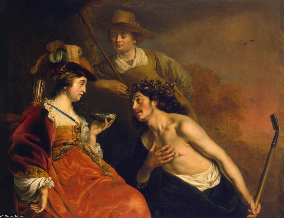 Granida And Daifilo — Jacob Adriaensz Backer