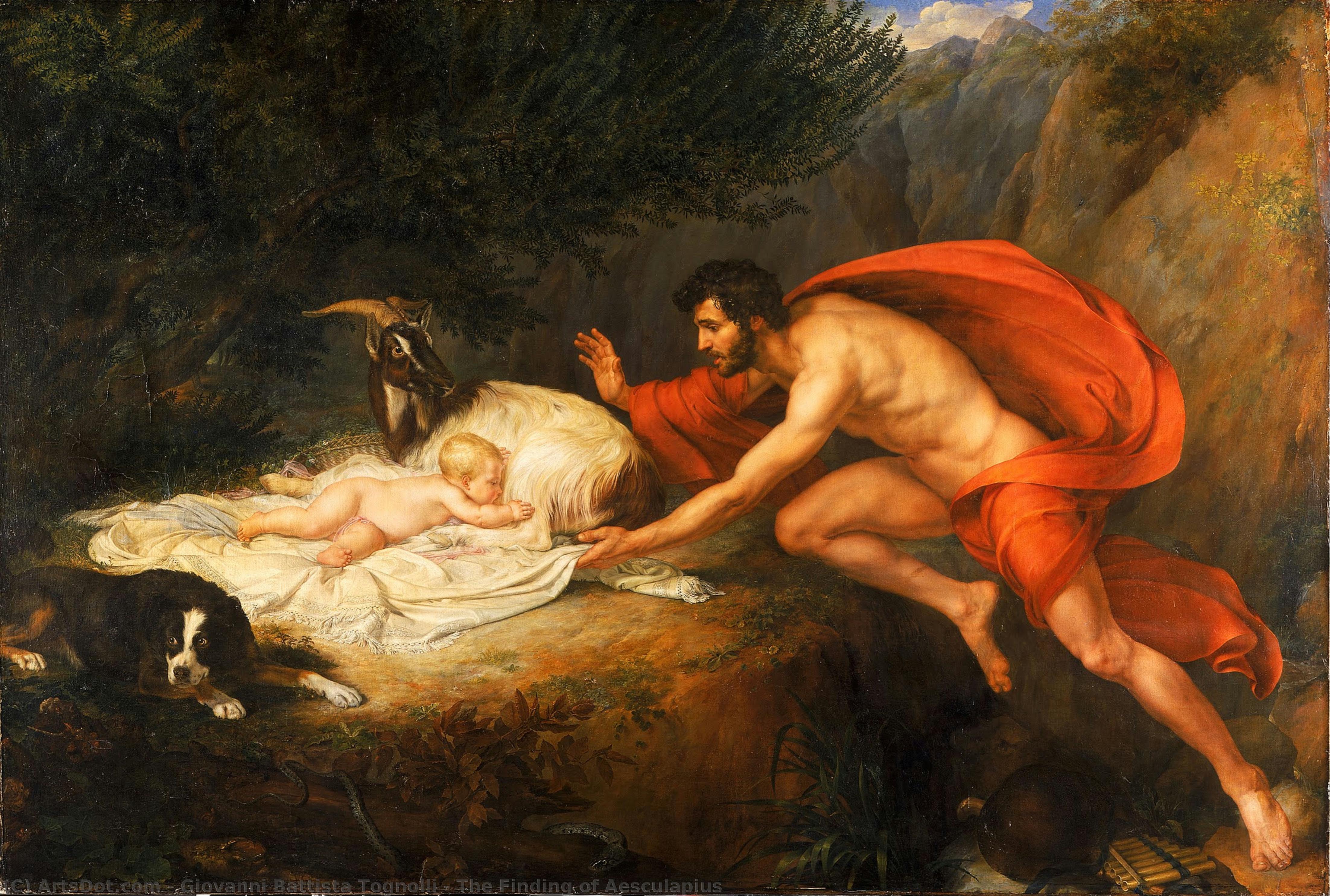 The Finding Of Aesculapius — Giovanni Battista Tognolli