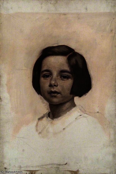 Portrait Sketch Of A Young Girl — Dame Laura Knight