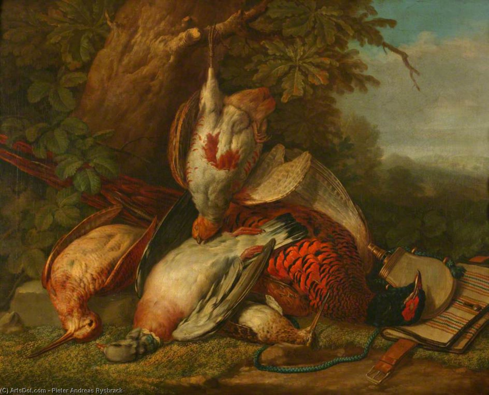 Dead Game — Pieter Andreas Rysbrack