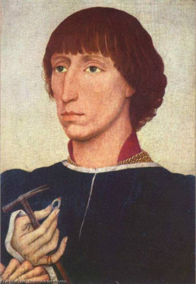 Portrait Of Francesco D'este — Rogier Van Der Weyden