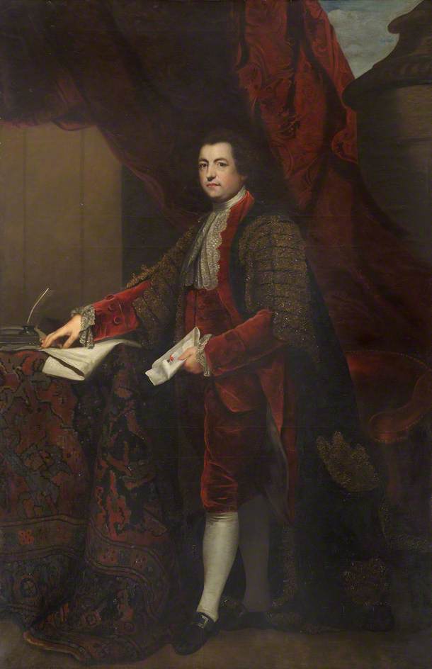 Charles Townshend (1725–1767) (copy After Joshua Reynolds) — Robert B Farren