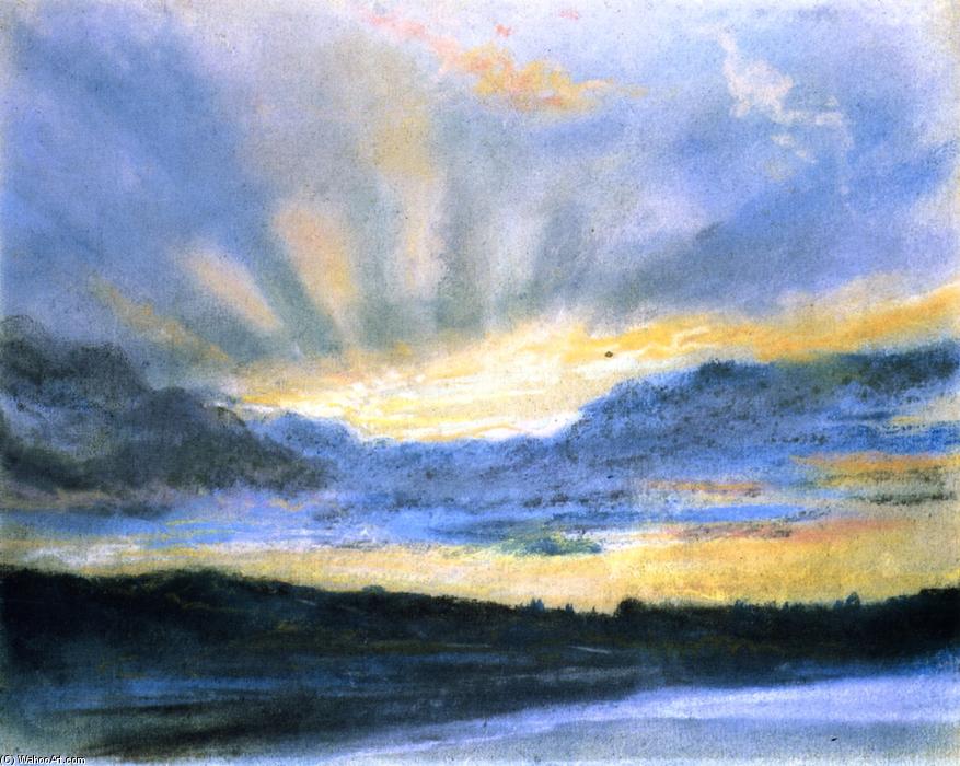 Sunset — Эжен Делакруа