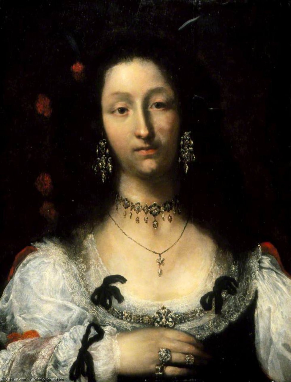 Portrait Of A Lady — Girolamo Forabosco